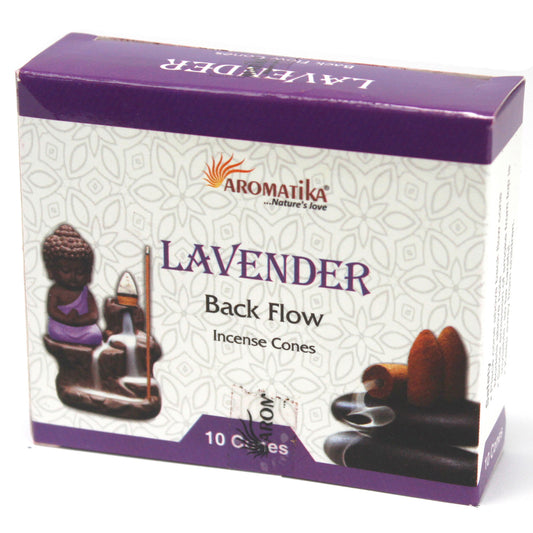 Aromatica Backflow Räucherkegel - Lavendel